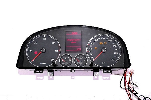 VW Touran Caddy 2K Tachometr Maxidot FIS - 2