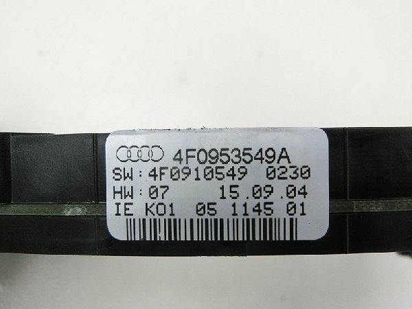 ID 4F0 953 549A Modul elektronický pro přepínače pod volant  Audi A6, Q7  - 2