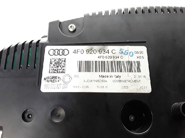 Tachometr - přístrojová deska  A6 3,0 TDI 4F 2006 - 2010 - 3