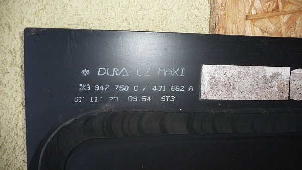 2K3 947 758C VW Caddy 2K POSUVNÉ BOČNÍ OKNO OTVÍRACÍ SKLO BOČNÍ - 5