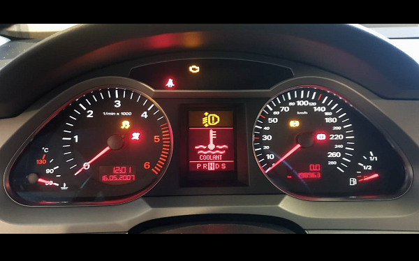 A6 3,0 TDI 4F 2006 - 2010 Tachometr - přístrojová deska palubní deska informační panel / budíky / - 3