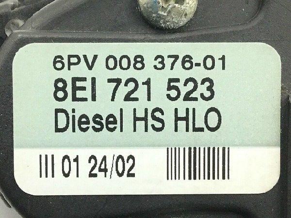 8E1 721 523 Potenciometr plynového pedálu Audi A4 8E 2001 - 2005 - 5