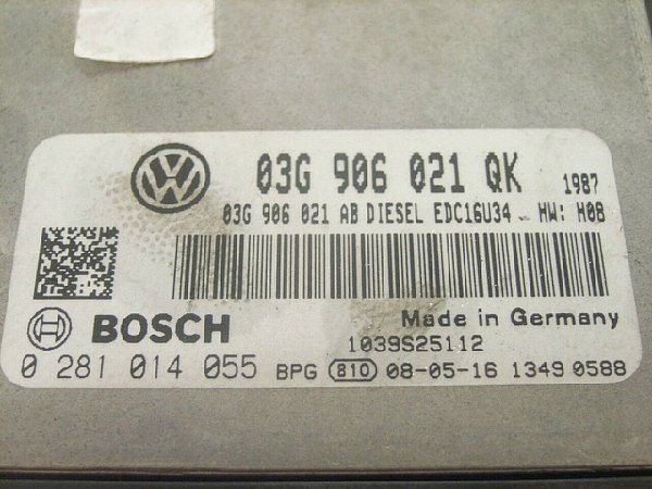 03G 906 021QK VW  Řídící jednotka motoru ECU  - 3
