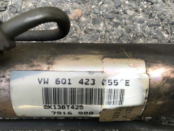 6Q1 423 055E  Škoda FABIA Hřeben řízení , servo hydraulické řízení - 5