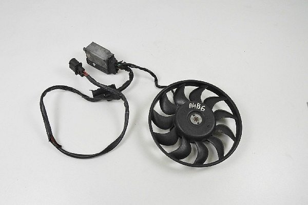 8E0 959 501F  AUDI A4 8E B6 B7 2001-2007  řídící jednotka ventilátoru chladičů + Ventilátor větrák chlazení sahar - 11