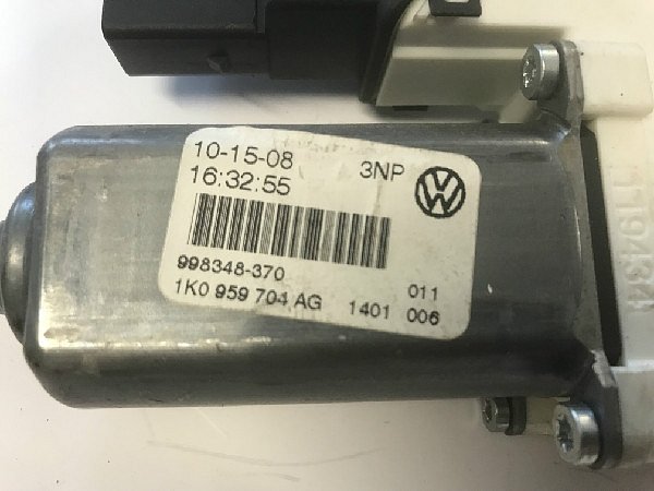 1K0 959 704 AG VW Golf 5 + 6 Kombi Variant  Motorek stahovačky stahování spouštění okna skla zadní dveře PZ - 2