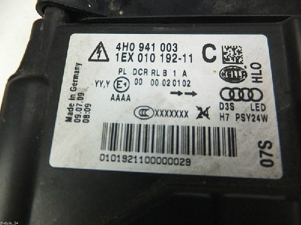  XENON Audi A8 S8 4H BI XENON LED - 2