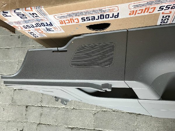 2K3 867 035D Čalounění obložení tapecírunk plast boční stěny vlevo strana řidič  VW Caddy 2K 2004-13  - 4