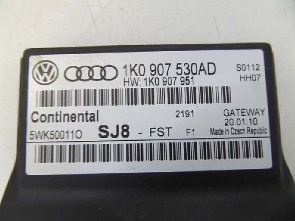 1K0 907 530AD  Audi VW Škoda Seat Gateway / Steuergerät / - 2