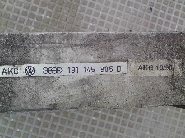 191 145 805D Chladič stlačeného vzduchu  VW Golf 2 G60 - 3