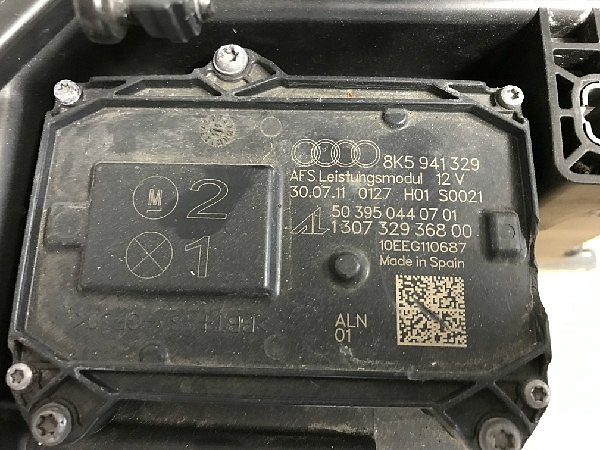 8T0 941 032 Audi A5 8T 20 12- světlomet Xenon  PP. Bixenon LED denní svícení / Světlo přední světlomet svítilna pravá strana spolujezdec  - 5