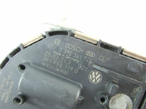  2K1 955 119B Motorek předních stěračů VW CADDY 2K + TOURAN 1T - 4