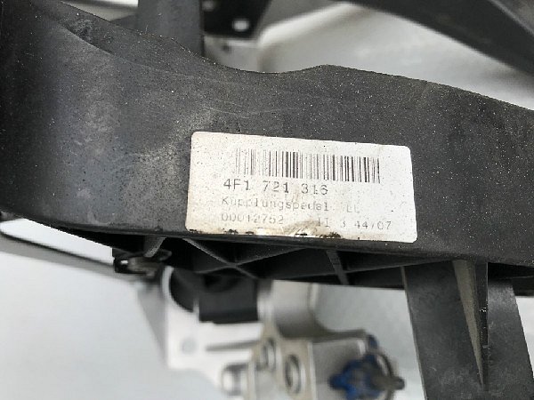 4F1 721 117E Konzole pedálů pedály AUDI A6 4F 2006 - 2010 3,0 2,7 TDI - 3