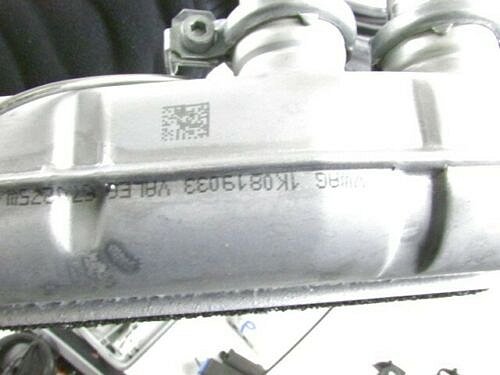 1K0 819 033 VW PASSAT B7 2011 Topné těleso Matrix Radiator 1K0819033   Radiátor topení Golf 6 Passat B7 - 2