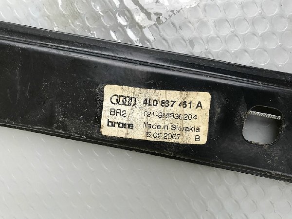 4L0 837 461A  Audi Q7 2008 4L   stahovačka mechanizmus stahování okna strana řidič -  LZ ZADNÍ DVEŘE LEVÉ - 3