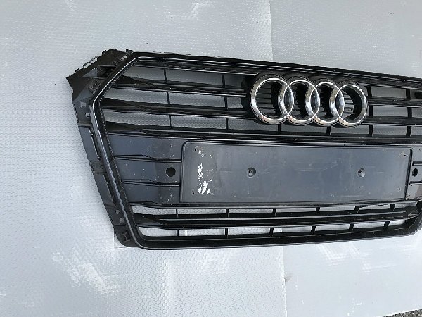 8W0 853 651 AB Audi A4 8W B9 S -LINE Maska přední mřížka nárazníku mřížka chladiče černá lesklá barva  - 3