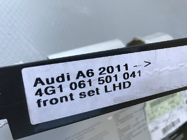 4G1 061 501 AUDI A6 4G 2011 - 2017  kompletní sada koberců koberečky GUMOVÉ 4 dílná sada /rohožek/ - 7