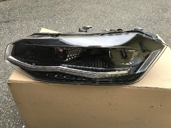 2G1 941 035B    VW POLO VI 2G 2017 2018   FULL LED hlavní  světlomet přední světlo lampa levá přední strana LP řidič  - 3