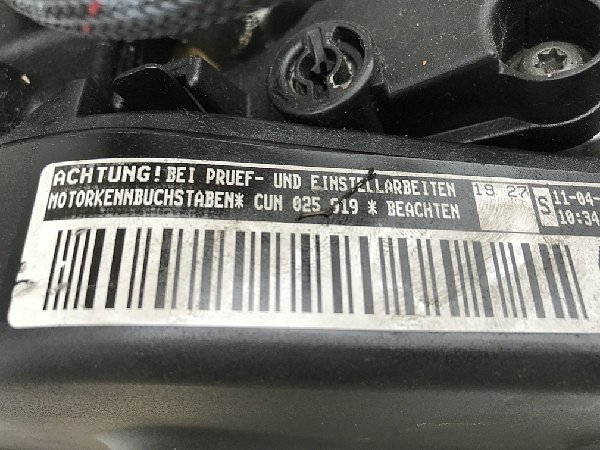  MOTOR 2,0 TDI CUN Audi A3 Seat Leon Škoda Octavia VW Golf 2,0 TDI CUN 135 kW / 184 PS - 50