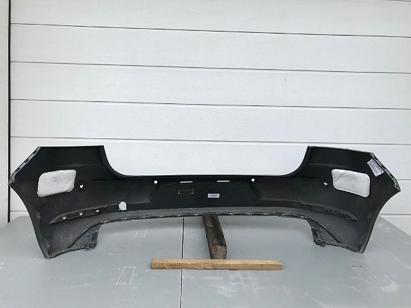 5G6 807 421 BK Zadní nárazník + PDC Otvory VW GOLF 7 MK VII R 2017 - 2019  MK7.5 FACE LIFT 5G6807421BK - 6