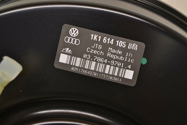 1K1 614 105 BM VW Golf 5 6 MK5 MK6 Brzdový válec - posilovač brzd - 2