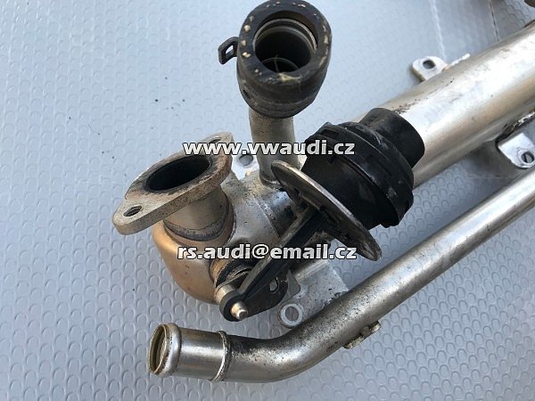  03G 131 512 S VW AUDI ŠKODA SEAT  2.0 TDI DIESEL motor  BMM  EGR  COOLER   Chladič pro zpětné vedení spalin 03G 131 512S - 3