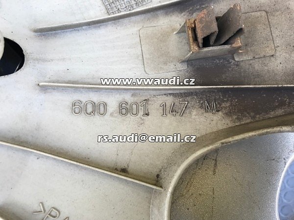 6Q0 601 147 M Ozdobné kryty kol poklice VW Polo 6Q0 - 7