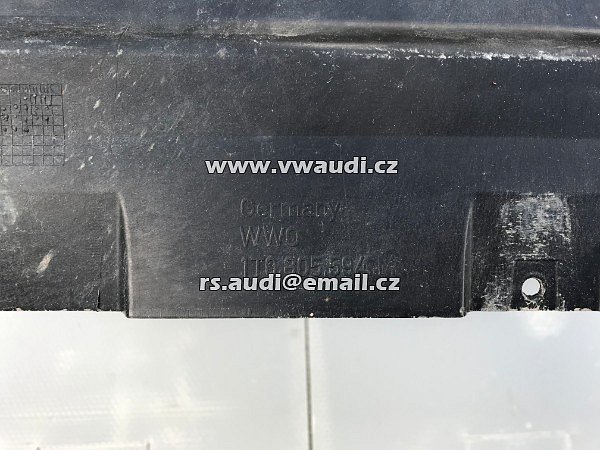 1T0 805 594 M . 1T0 805 588AC  VW Touran 1T 2010 - 2015 Přední čelo . chladičová stěna. nosič zámku . Chadičovka  - 4