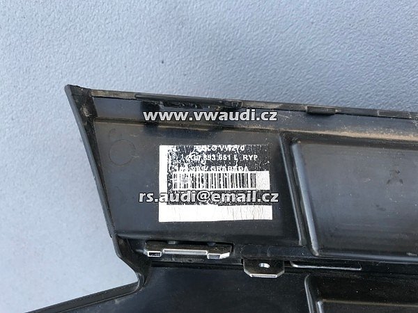 2G0 853 651 L  VW  Polo 2G 2018 Maska mřížka  Grill + chrom lišta  - 4