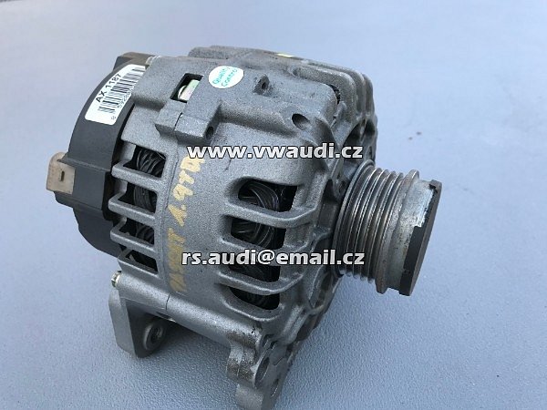 028 903 029 E VW PASSAT B5 1,9 TDI AFN ALTERNÁTOR GENERÁTOR Starline Alternátor AX 1187, Výrobní číslo VW 028 903 029 E . - 4