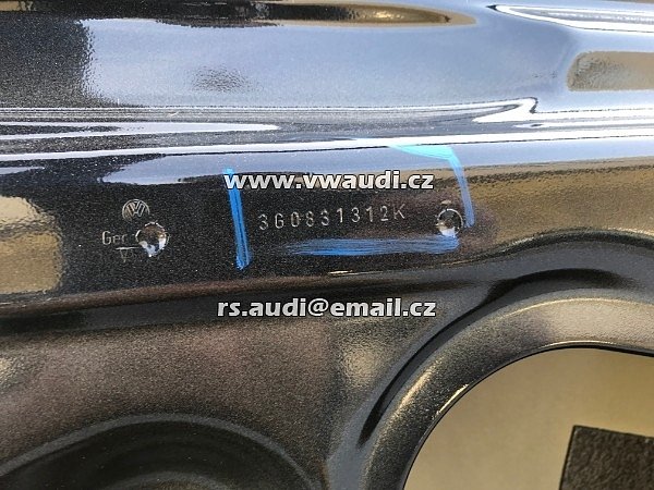 3G0 831 312 K Dveře VW Passat  B8  PRAVÉ přední spolujezdec  PP  - 3