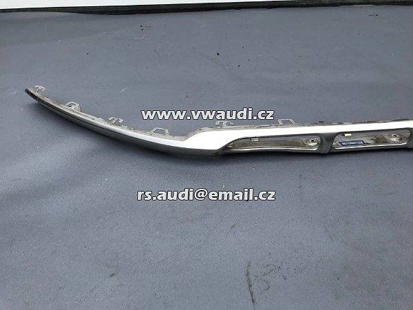 4G0807733 Audi A6 C7 4G 2013 - 2017 Original c7 Allroad  Chrom spoiler  kryt  ochrana nárazníku - 3