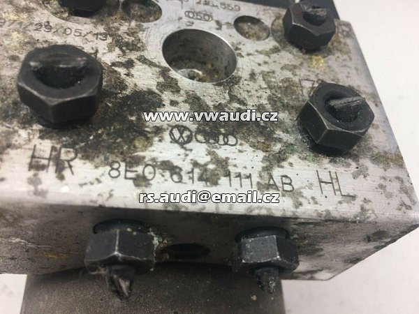  8E0 614 111AB  ABS pumpa , řídící jednotka ABS   VW Passat Audi A6 8E0614111AB 0273004281 0265216559  ECU - Řídící jednotka -  8E0 614 111 AB  - 4