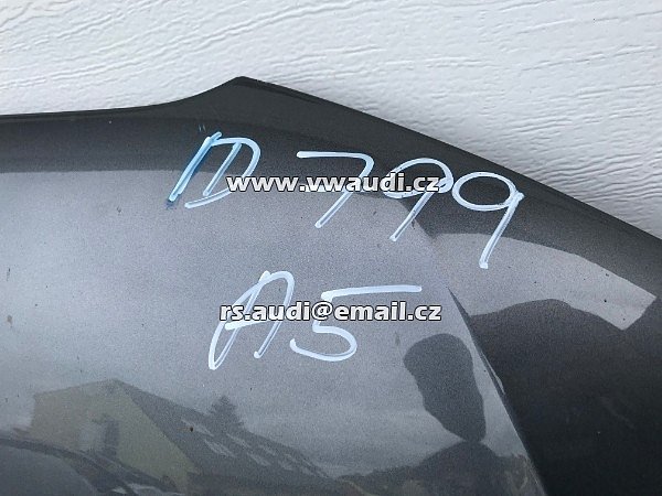  8T0 823 373 Audi A5 8T Kapota  víko motoru  - 6