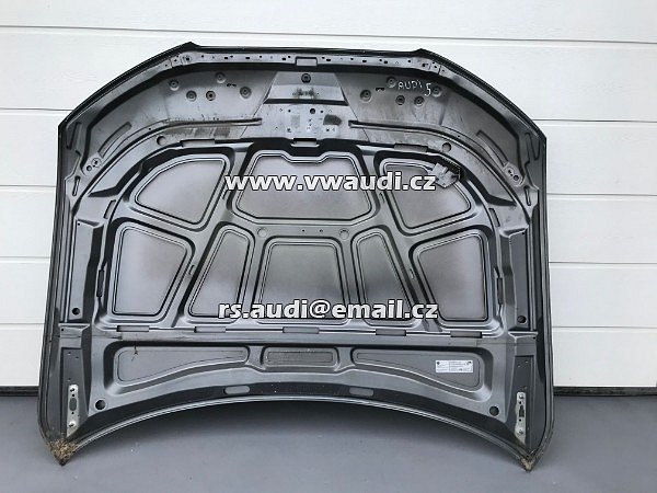  8T0 823 373 Audi A5 8T Kapota  víko motoru  - 7