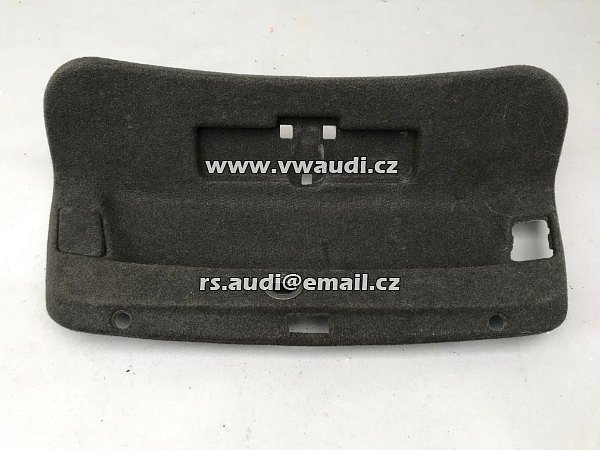 3AE 867 605 VW Passat 2.0 TDI B7 2012 3AA    panel zavazadloveho prostoru  3AE 867 605, vypln zadniho vika s vyrezem pro varovny trojuhelnik - 2