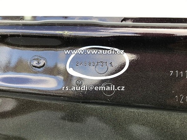 2K5 831 311 VW Caddy III Facelift 2K Dveře přední levé řidič LP  Od 05.2015 -  - 8