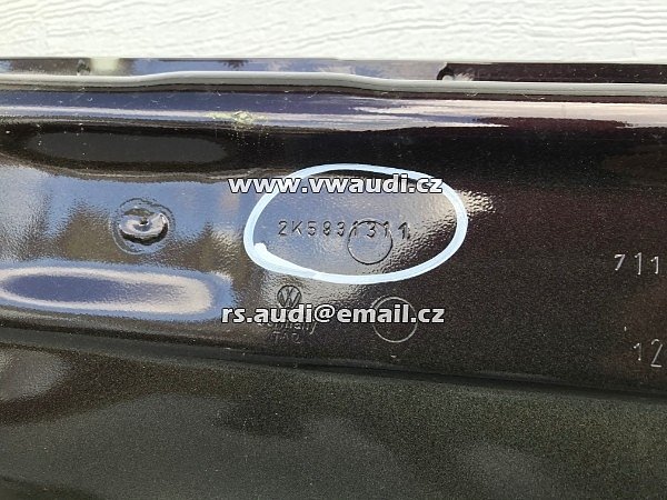 2K5 831 311 VW Caddy III Facelift 2K Dveře přední levé řidič LP  Od 05.2015 -  - 9