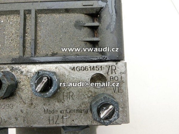 4G0 614 517R  4G0 907 379H AUDI A6 A7 4G 2012 - 14 15 16 ABS + ESP BLOK Hydraulikblock - 3