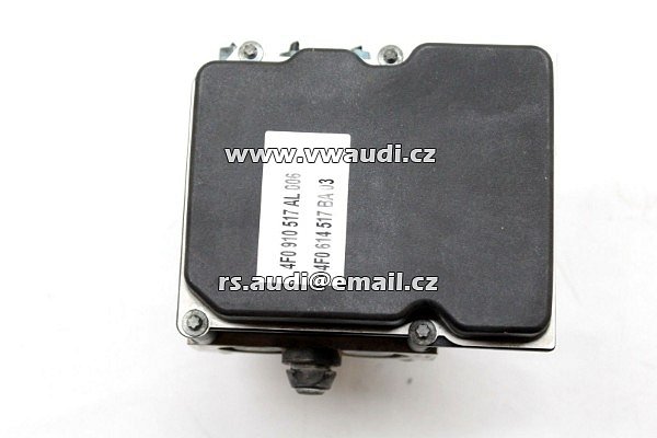 4F0 614 517BA  Audi A6 4F C6 2006 - 2010 ABS / ESP Hydraulikblock ABS BLOK Čerpadlo pumpa jednotka - 3