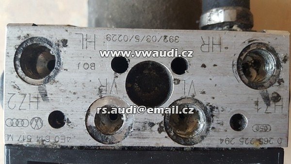  4E0 614 517M  . 4E0 910 517B ABS / ESP Hydraulikblock ABS BLOK Čerpadlo pumpa jednotka  - 2