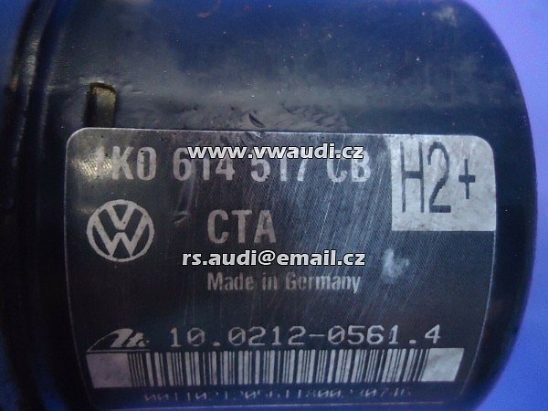 1K0 614 517CB 1K0 907 379 AT VW AUDI ABS / ESP Hydraulikblock ABS BLOK Čerpadlo pumpa jednotka - 6