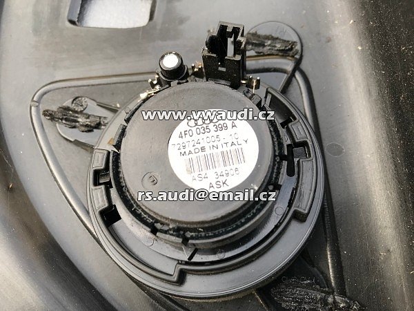  4L0 867 609 Audi Q7 4L      Výškový reproduktor pravý + Krytka  P. P .Dveře - 3