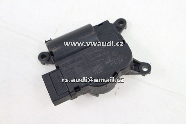 7H0 907 512C VW  T5 Multivan Sharan 7N Servomotor klapky topení Delphi 52411483 - 3