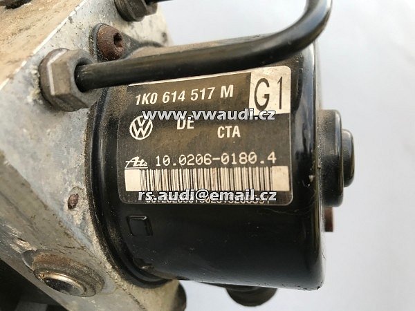 1K0 614 517M / 1K0 907 379Q   ABS/ESP Hydraulický blok  jednotka ECU    TOURAN Golf 5. A3  LEON  ATE 10020601804 10096003553  - 7