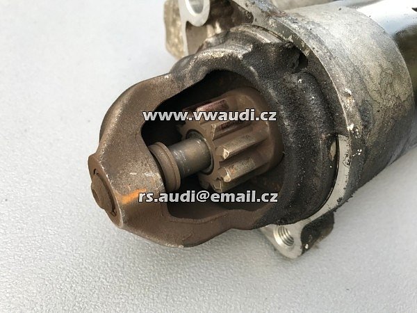    4F0 911 024 Startér spouštěč motoru Audi 46 4F C5 2006 - 2010 4x4 Quattro 6st manuál   Startér spouštěč motoru - 4