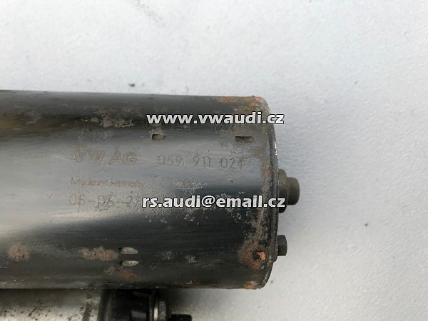    4F0 911 024 Startér spouštěč motoru Audi 46 4F C5 2006 - 2010 4x4 Quattro 6st manuál   Startér spouštěč motoru - 7