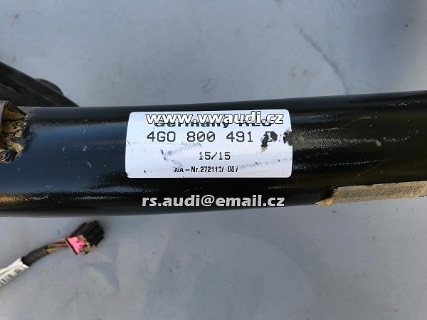 4G0 800 491D  Audi A6 4G C7  Elektrické tažné zařízení originál  - 4