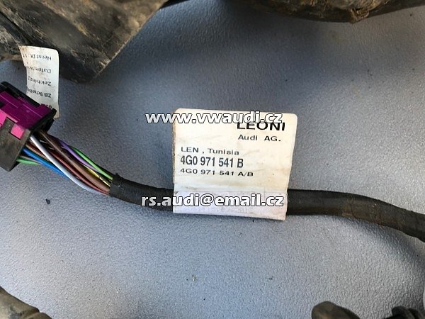 4G0 800 491D  Audi A6 4G C7  Elektrické tažné zařízení originál  - 11