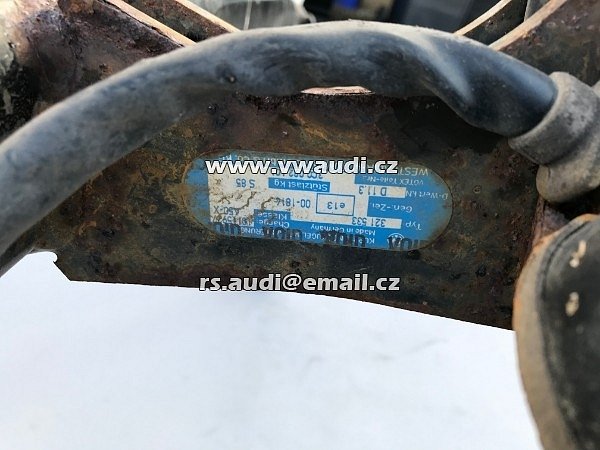  3C0 092 101 A   VW Passat B6 3C 2006 - 2010 tažné zařízení Westfalia / koule hák tažný / odnímatelná koule - 7